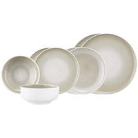EINSTEIGER-SET Sento Home Aura cream 8er Set - Creme, Keramik (2/2/2cm) - Seltmann Weiden