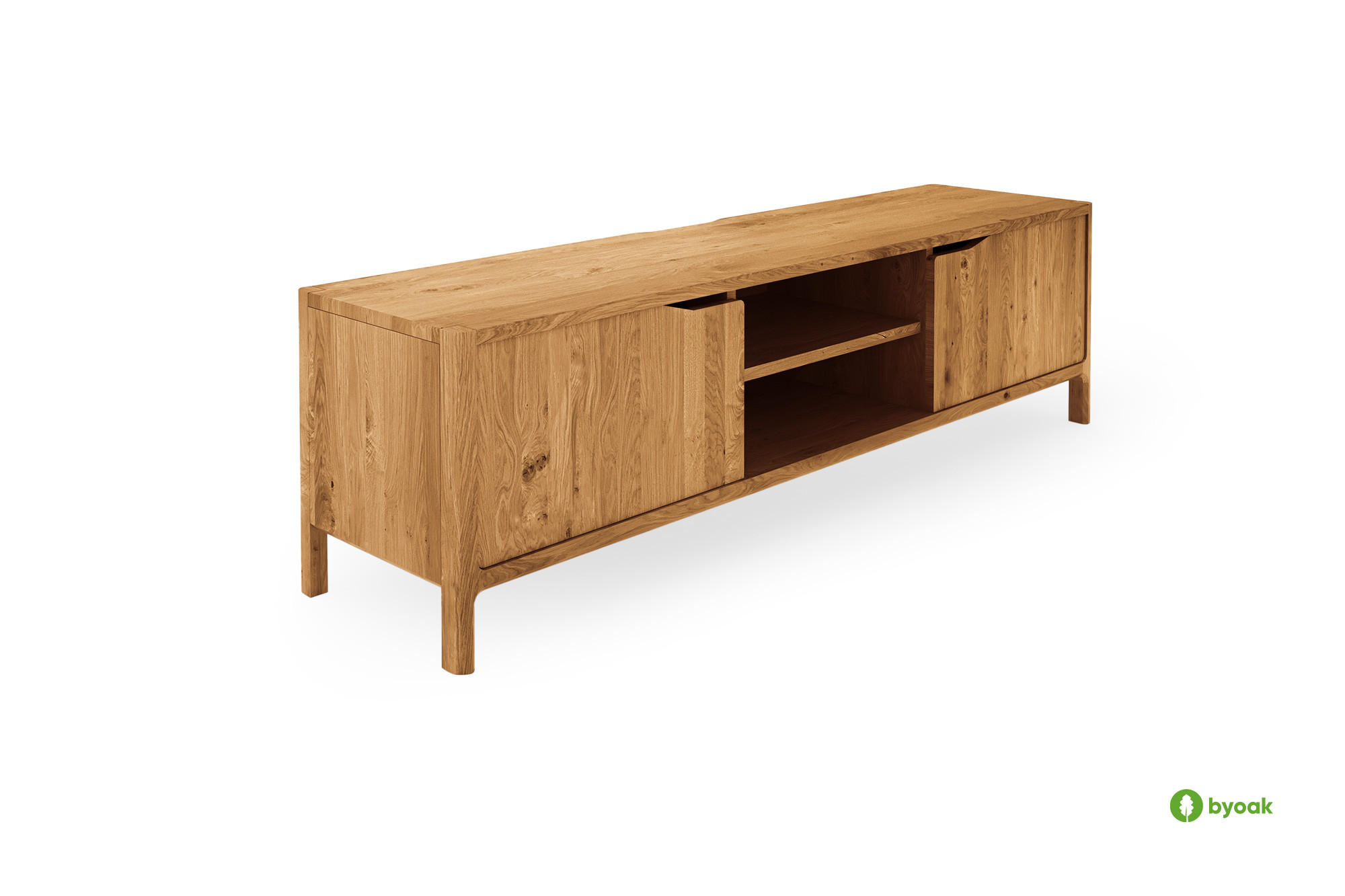 byoak Tv-Schrank Wildeiche 160x48x50 cm