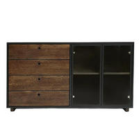 HOLZKOMMODE mit Schubladen für das Wohnzimmer BERGEN - Eichefarben, Holz (150/80/45cm) - Rawood Furniture