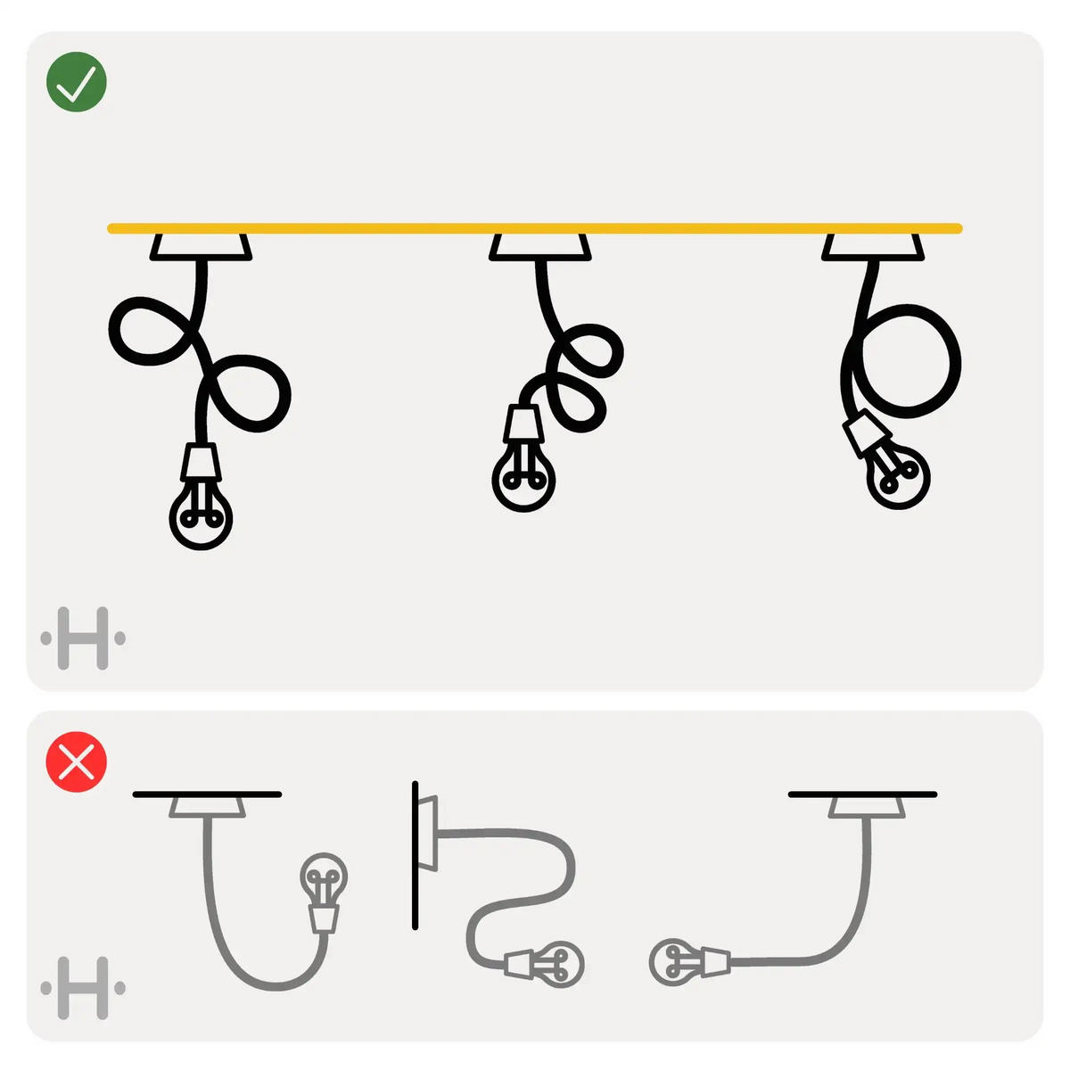 PENDELLEUCHTE TWIST 3 Flammig - Beige/Schwarz, Naturmaterialien (90/12/90cm) - HOOPZI