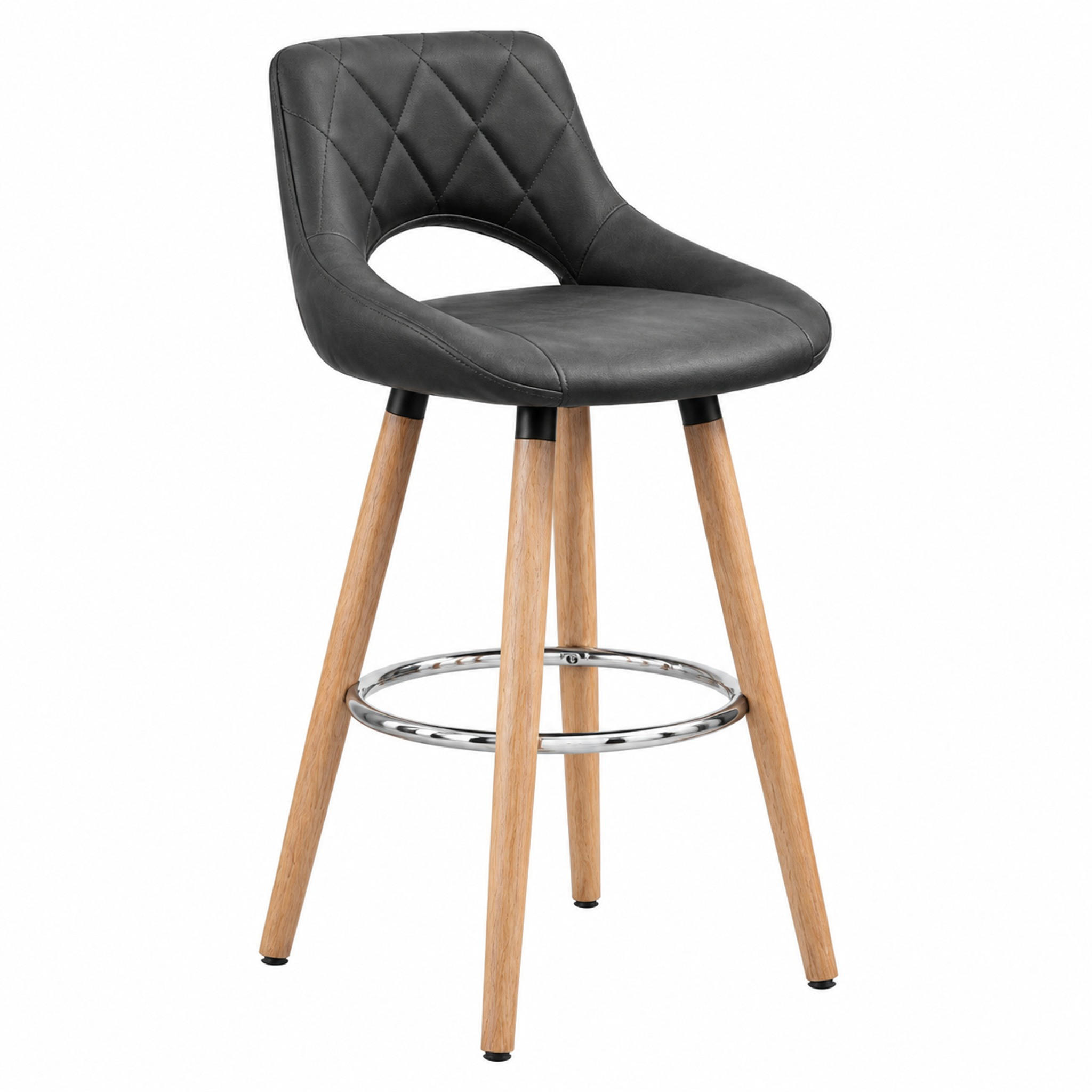 Meubliv Barhocker Grau 40x70x43 cm