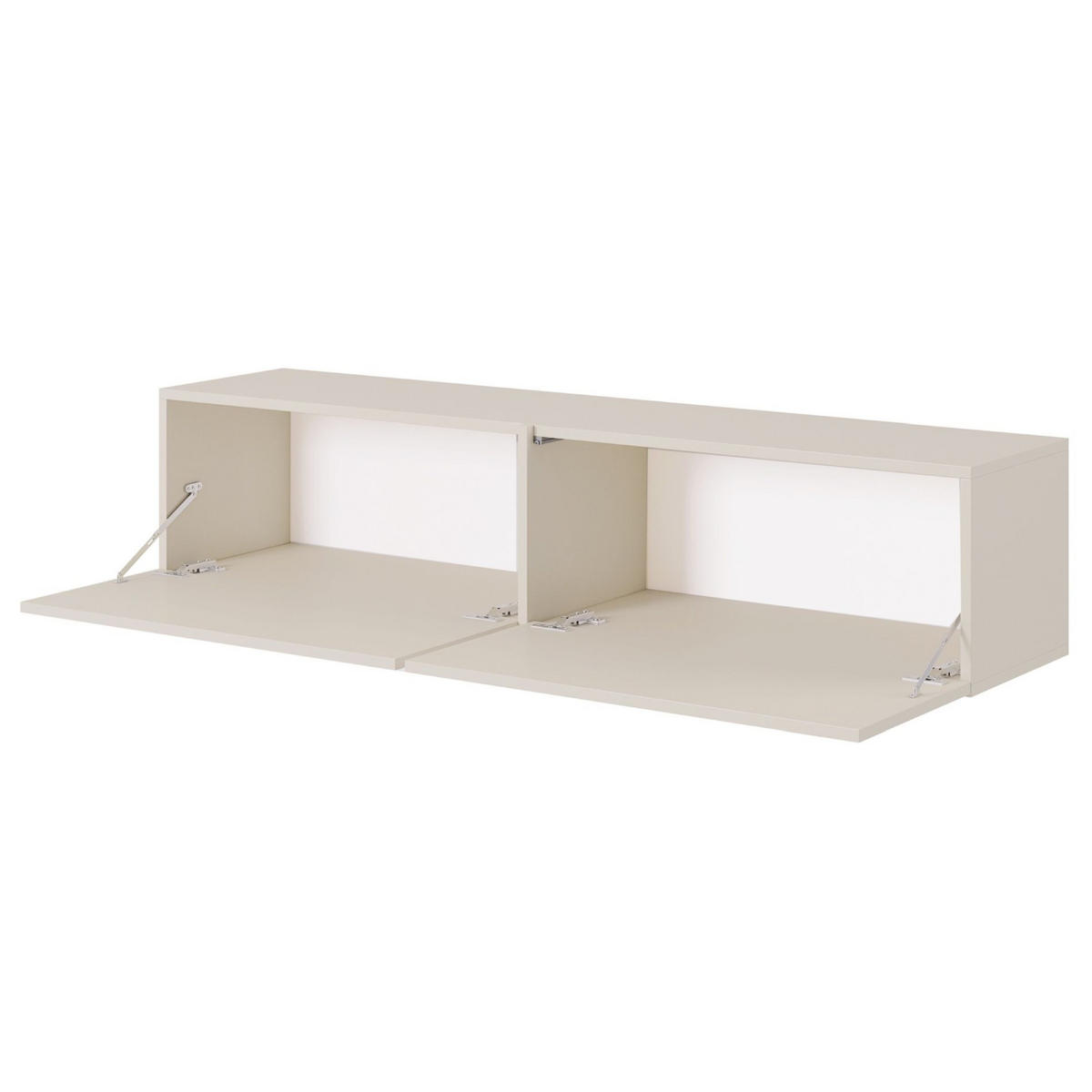TV-HÄNGEBOARD Bisira Graubeige 140 cm - Greige, Holzwerkstoff (140/30/31.6cm) - Selsey