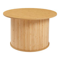 COUCHTISCH Ledepid 48/80 cm - Naturfarben, Holz/Holzwerkstoff (80/80/48cm) - [en.casa]