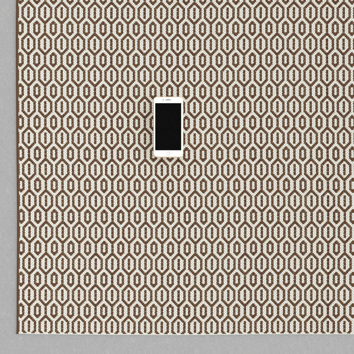 TEPPICH für Innen und Außen bruin - Braun, Textil (160/230cm) - AFK Living