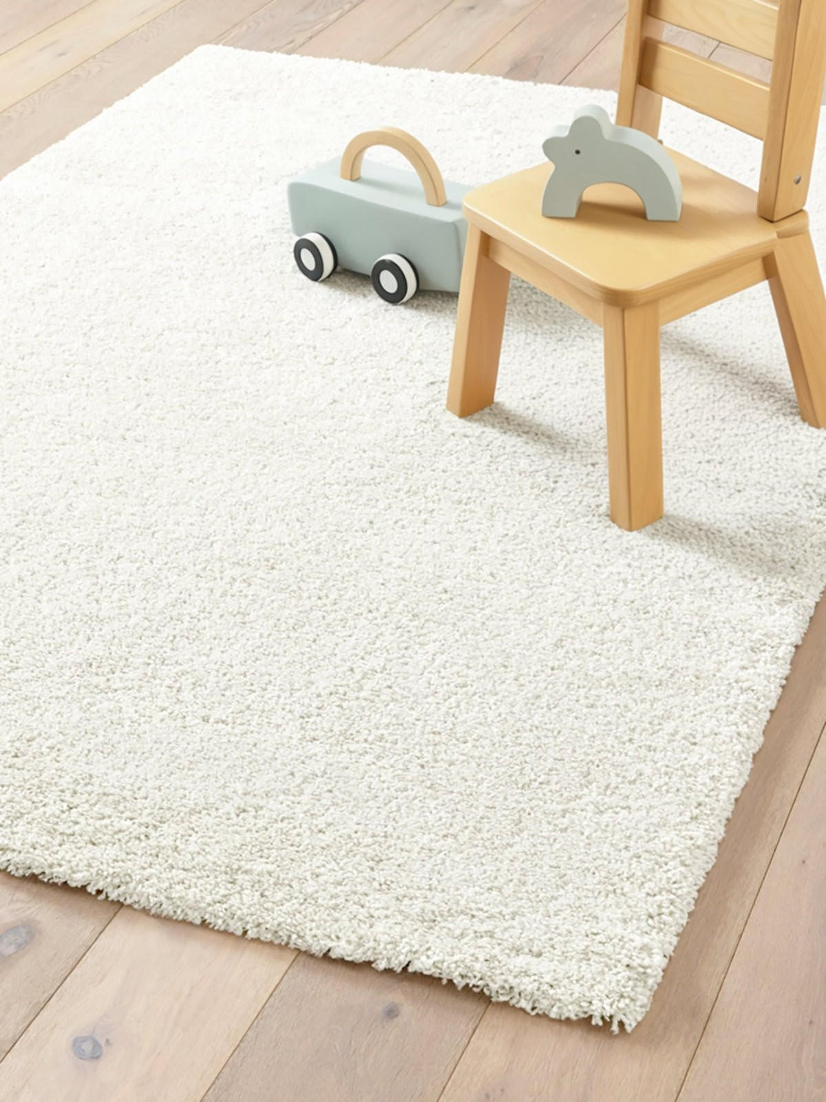 TEPPICH im ethnischen Stil weich und voluminös weiß - Weiß, Textil (80/150cm) - AFK Living