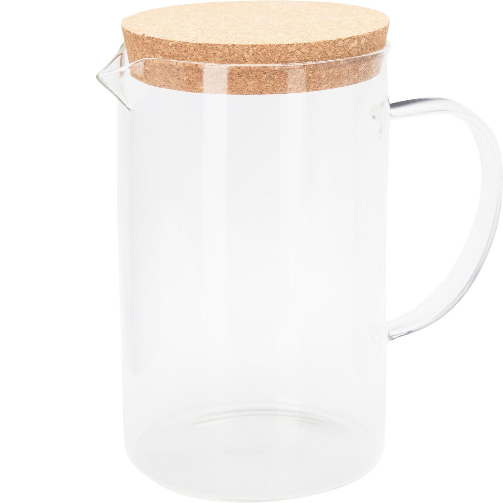 KARAFFE aus Glas Nato Transparent 1,4 l 17,5/11/18 cm - Transparent, Glas (1.4L) - Excellent Houseware