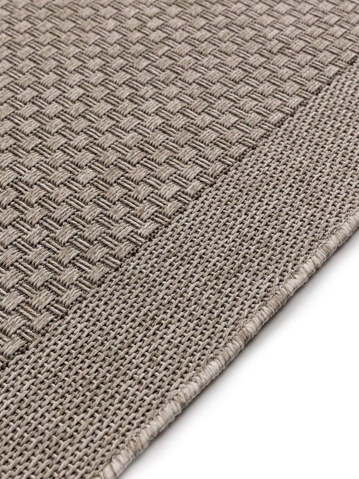 OUTDOORTEPPICH Naoto Hellgrau 140x200 cm - Hellgrau, Textil (140/200cm) - benuta Nest