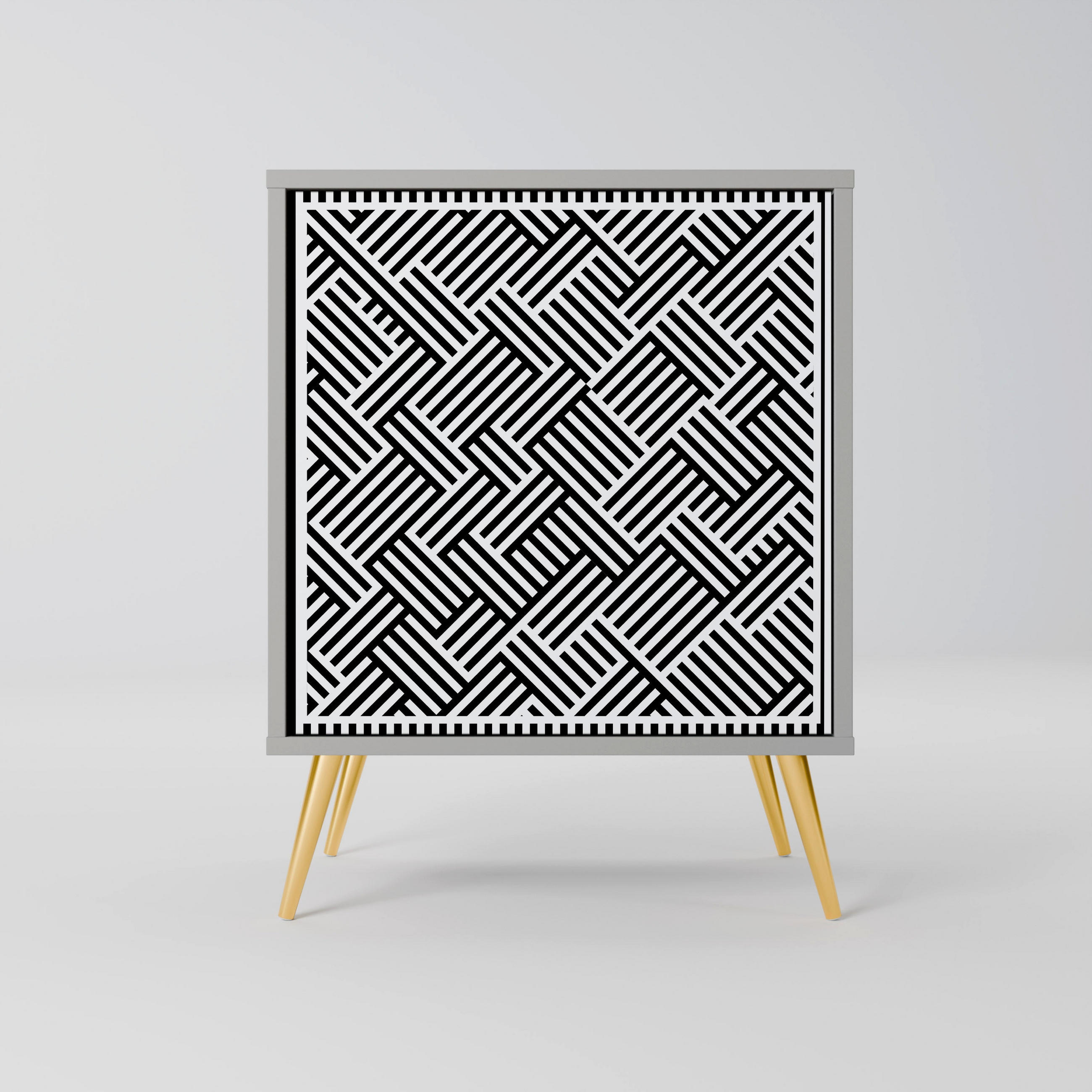 SpaceRebels Sideboard Grau 57.5x75.5x42 cm