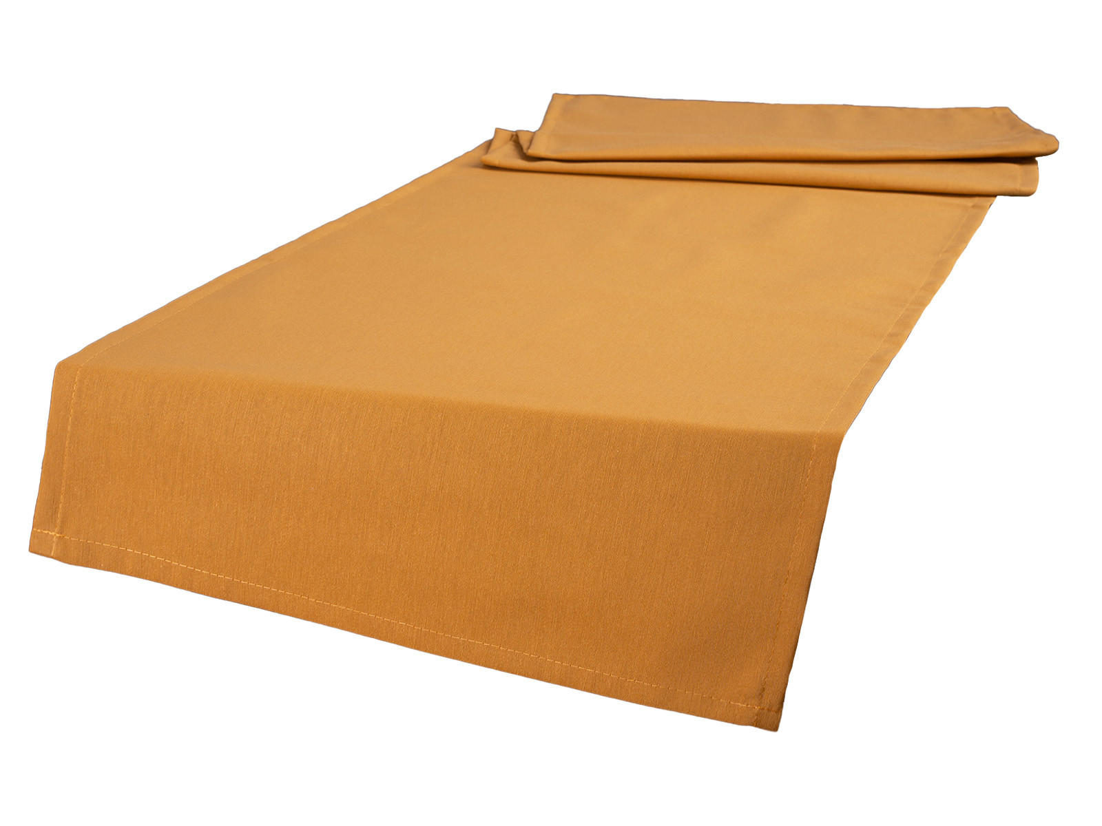 XL-TISCHLÄUFER Wunschton safran-gelb 40/220 cm - Gelb, Textil (40/220cm) - beties Heimtextil