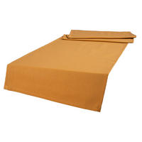 XL-TISCHLÄUFER Wunschton safran-gelb 40/220 cm - Gelb, Textil (40/220cm) - beties Heimtextil