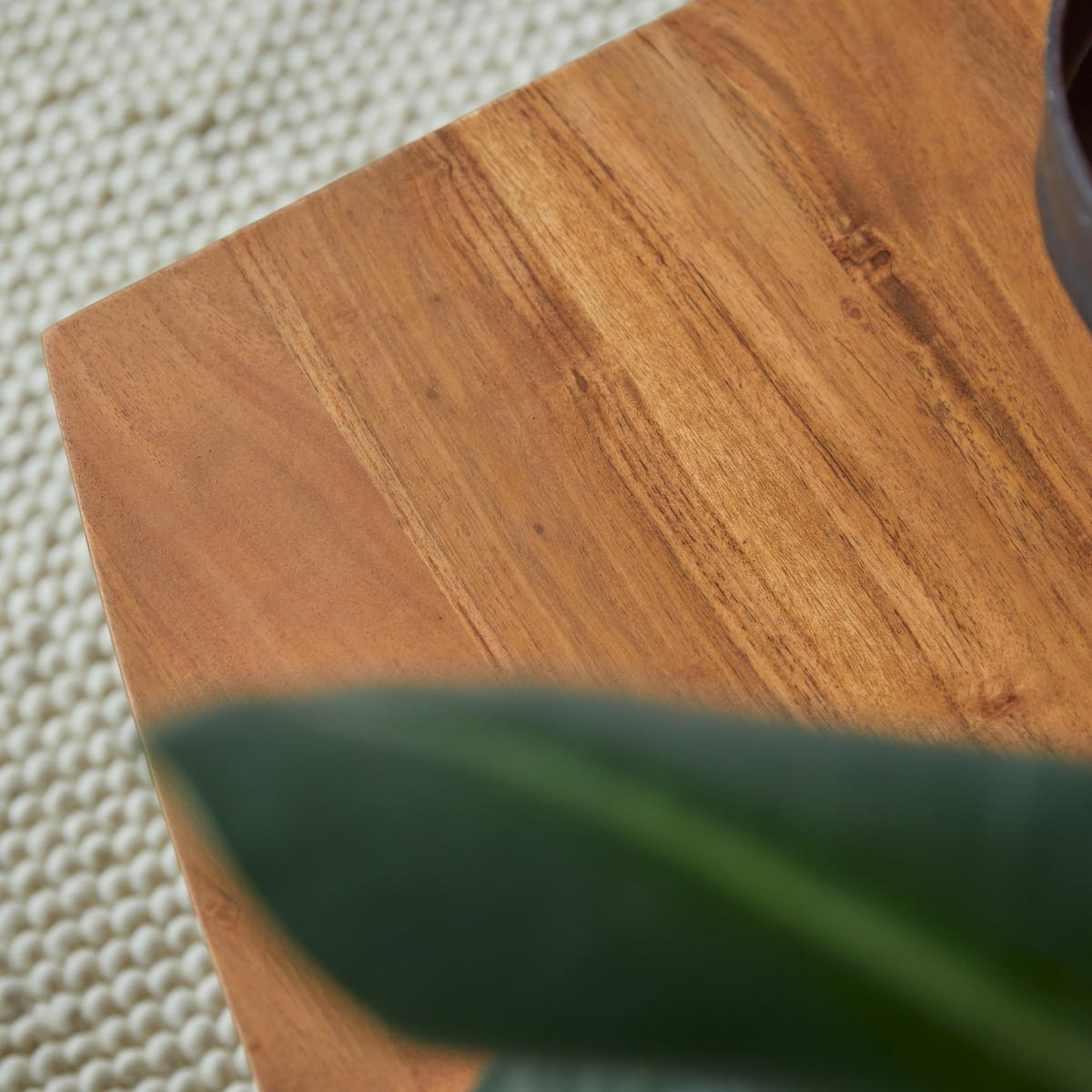 COUCHTISCH Bonnie Dunkelbraun aus Akazie - Dunkelbraun, Holz (60/110/25cm) - Tikamoon