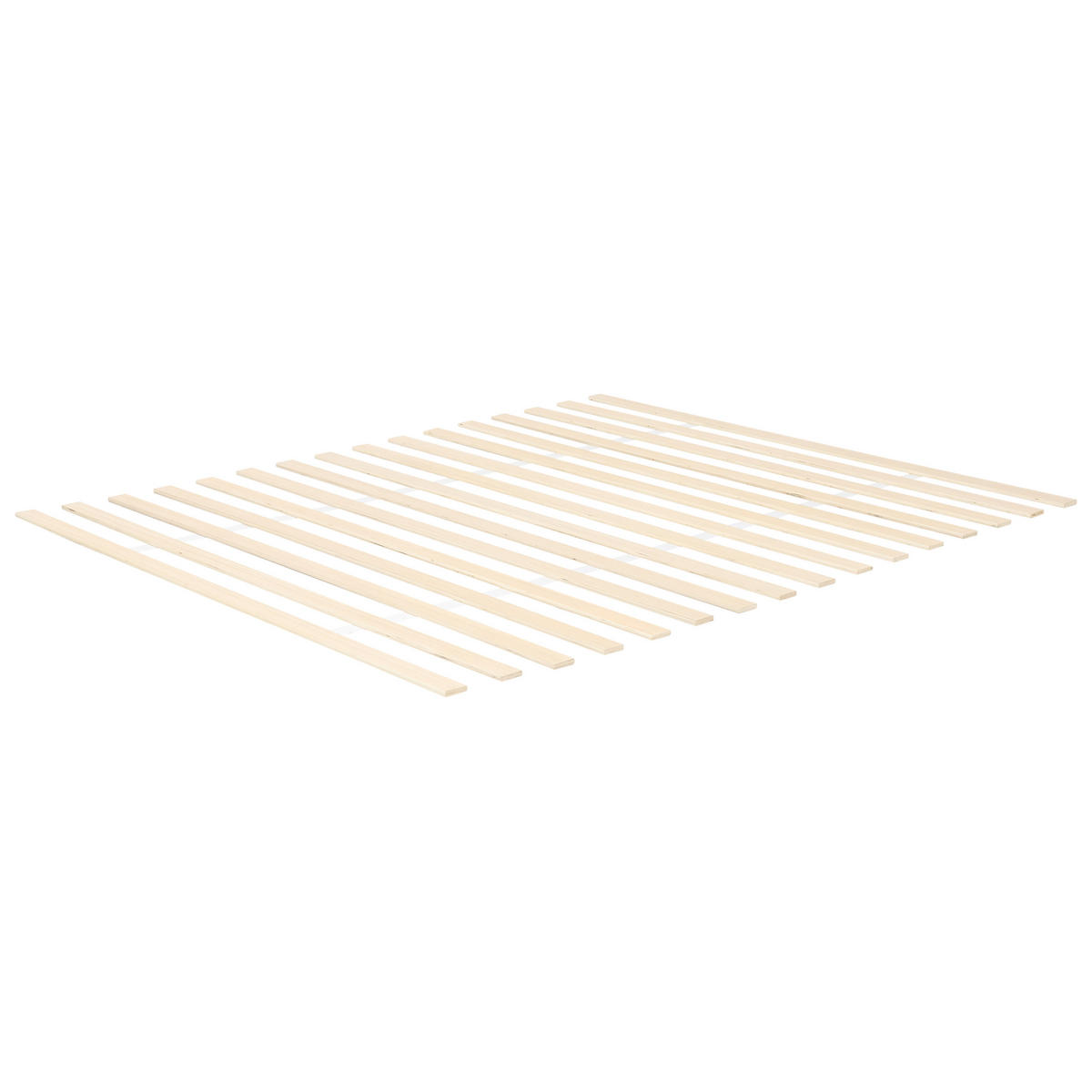 BETT mit Lattenrost 180/200 cm Cremeweiß Lessay - Schwarz/Weiß, Textil (180/200cm) - Beliani