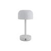 TISCHLAMPE James LED 12.5/12.5/24.5 cm - Weiß, Metall (12.5/12.5/24.5cm) - Leitmotiv