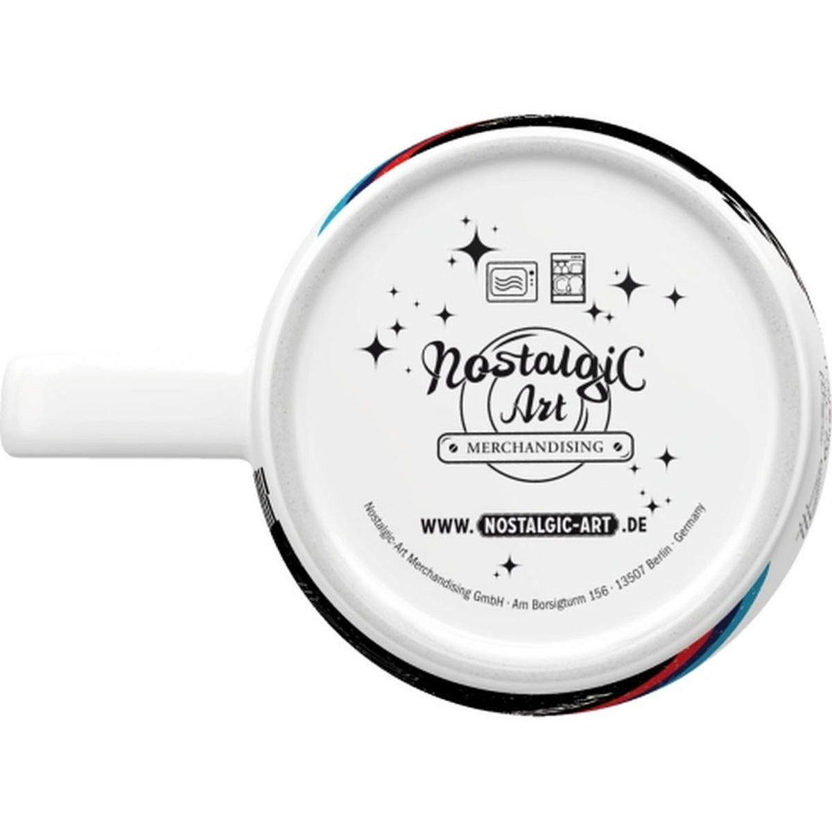 KAFFEETASSE 330 ml BMW Motorsport Tradition Of Speed - Multicolor, Keramik (0.33L) - Nostalgic-Art