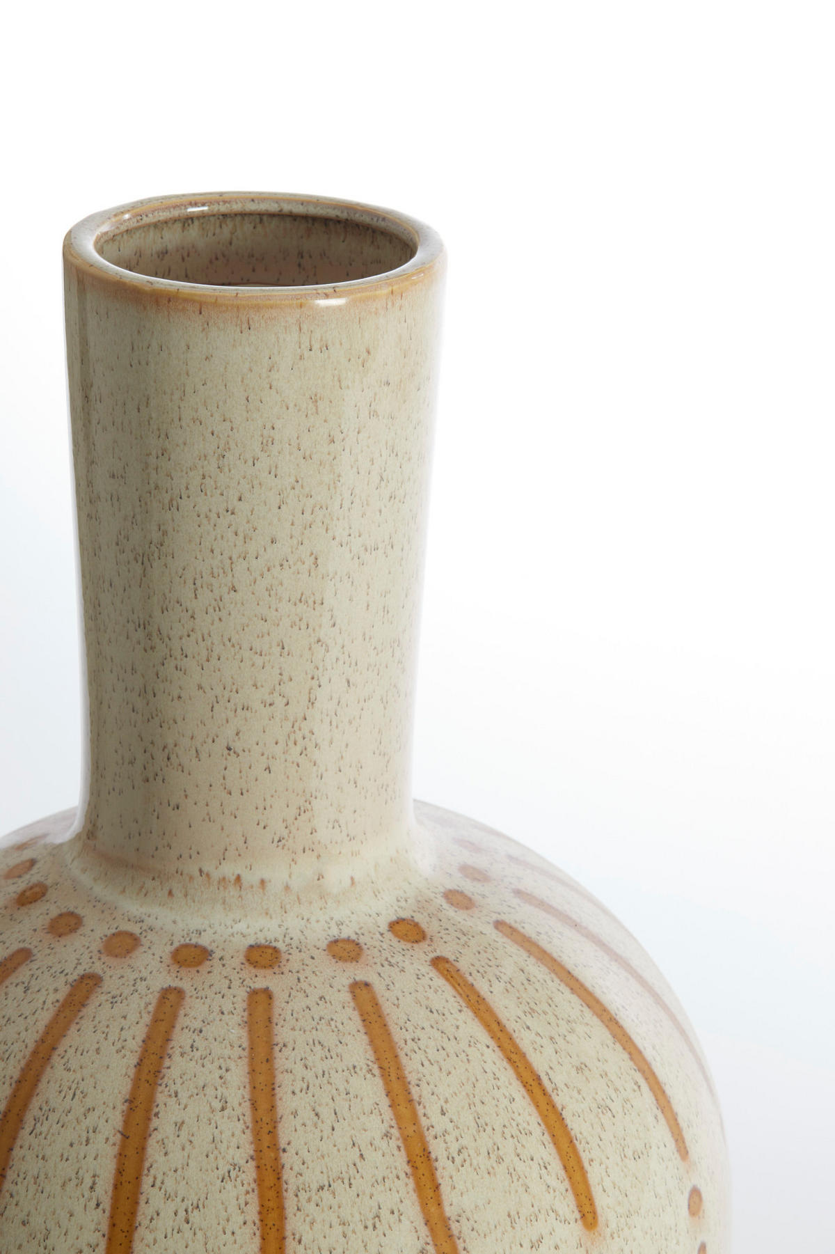 VASE Ulloa Braun Ø34/52 cm - Braun, Keramik (52cm) - Light & Living