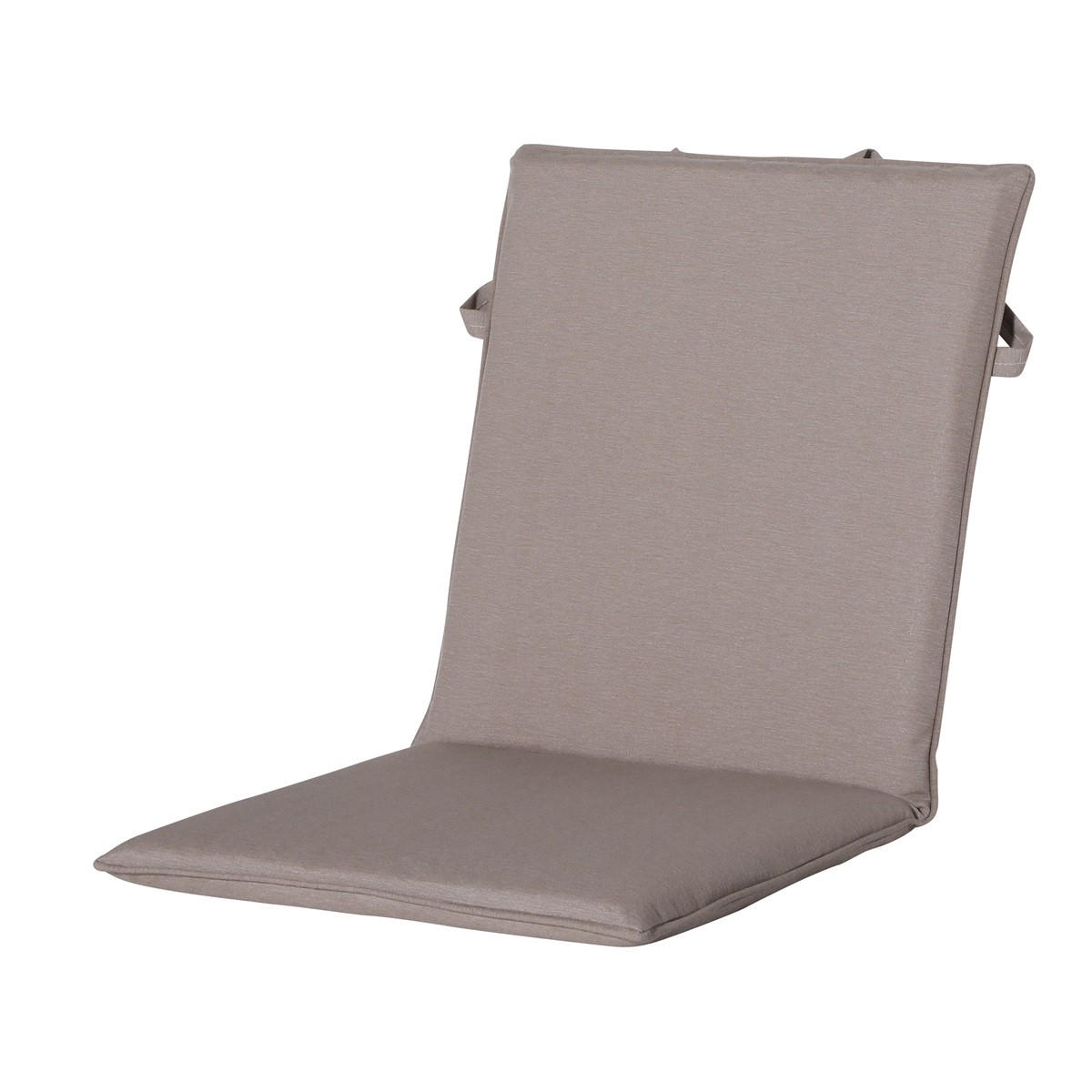 GARTENSTUHLKISSEN Panama 97/49 cm 4er-Set - Taupe, Textil (49/6/97cm) - Madison