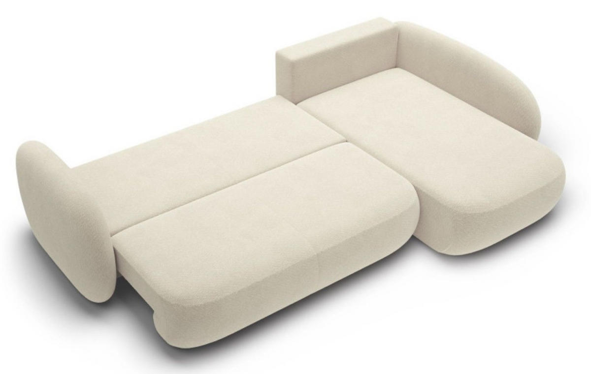 ECKSOFA Beige Olivio II Ausziehbar Rechts - Beige, Textil (190/289cm) - Sepro Meble