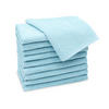 GÄSTETÜCHER, 10er-Set, 30x50 cm, 100% Baumwolle, Blau - Hellblau, Textil (30/50cm) - Zollner