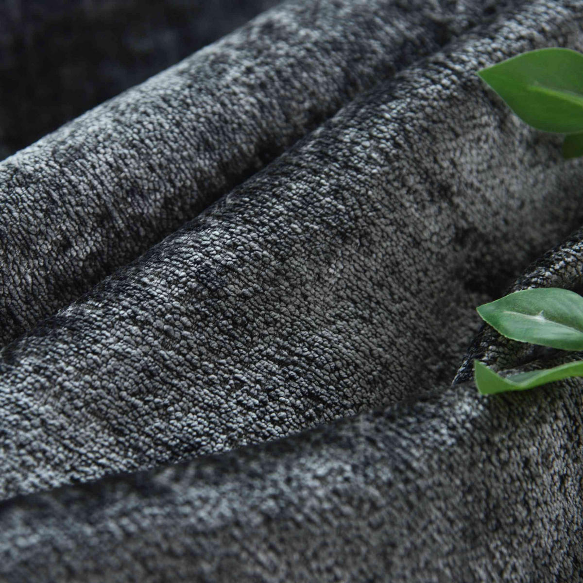 DEKOKISSEN »Nürnberg« HxB 45x45 cm Dunkelgrau - Dunkelgrau, Textil (45/45cm) - Gardinenbox