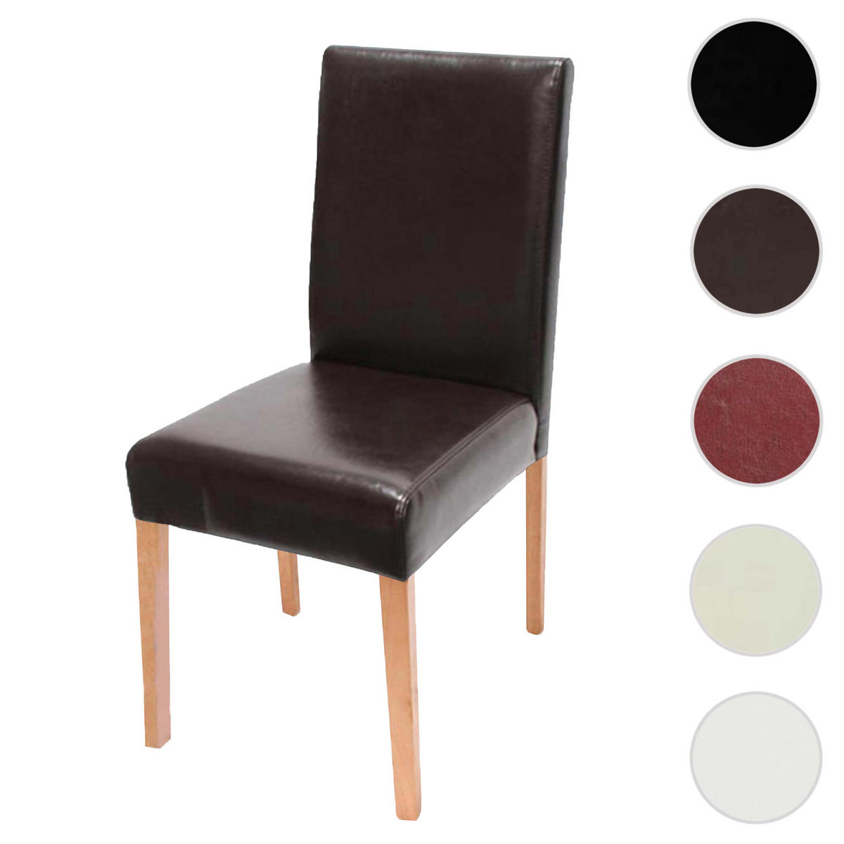 ESSZIMMERSTUHL Braun, Braun - Braun, Textil (43/90/56cm) - MCW