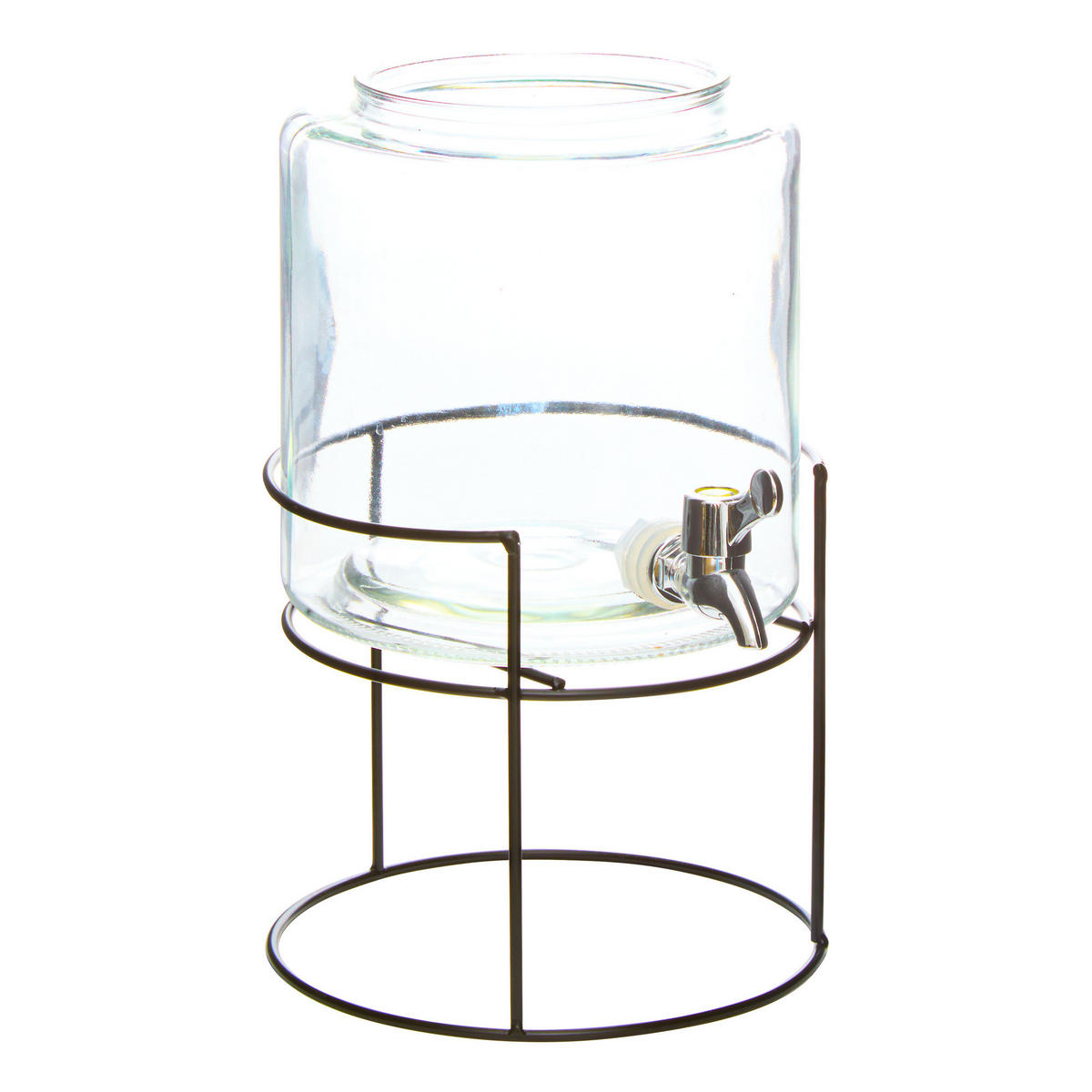 GETRÄNKESPENDER Transparent 3,8 l 24,5/18,5/50 cm - Transparent, Glas (18.5/24.5cm) - Atmosphera Createur d´interieur
