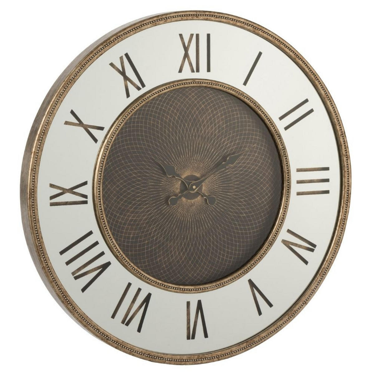 UHR IMPERIO - Holz - Gold - Ø 80 cm - Goldfarben, Holz (80/6/80cm) - J-Line