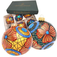 CHRISTBAUMKUGELN Ayo Mehrfarbig 8cm (Glas / 6 Stk.) - Multicolor, Glas (8/8/8cm)
