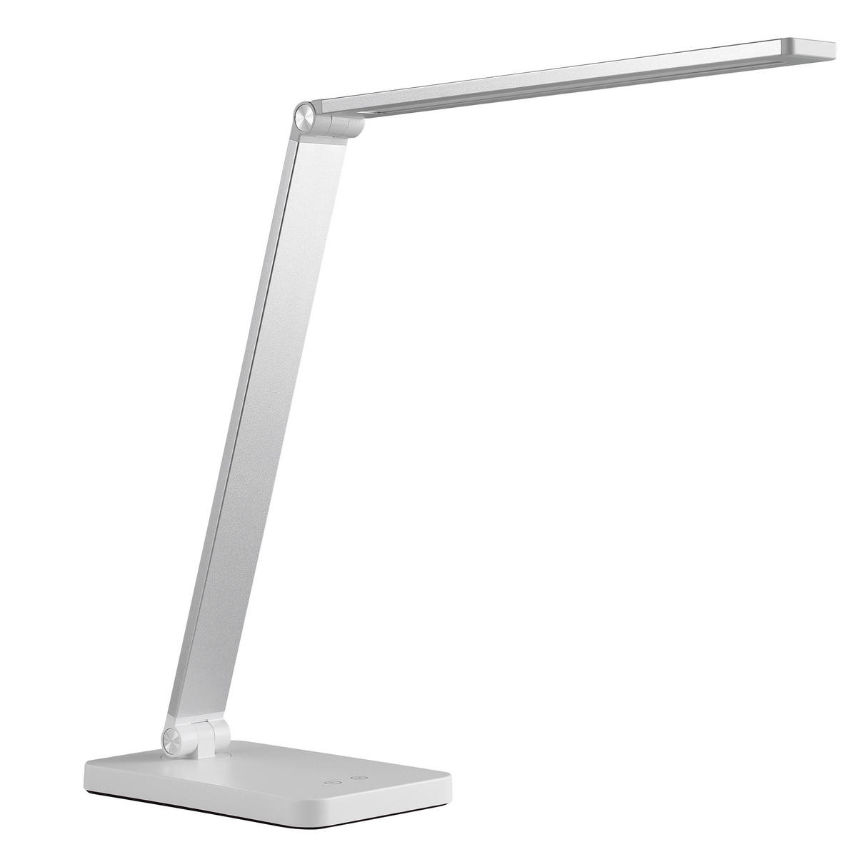 TISCHLEUCHTE Lomina Weiß 34/11/38 cm - Weiß, Kunststoff (34/11/38cm) - Brilliant