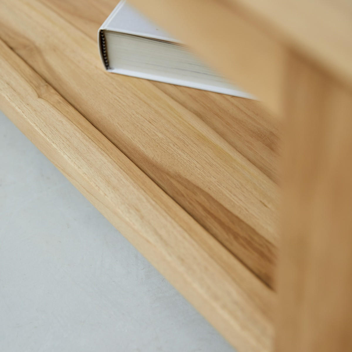 COUCHTISCH Eve Natur aus Teak - Naturfarben, Holz (80/80/40cm) - Tikamoon