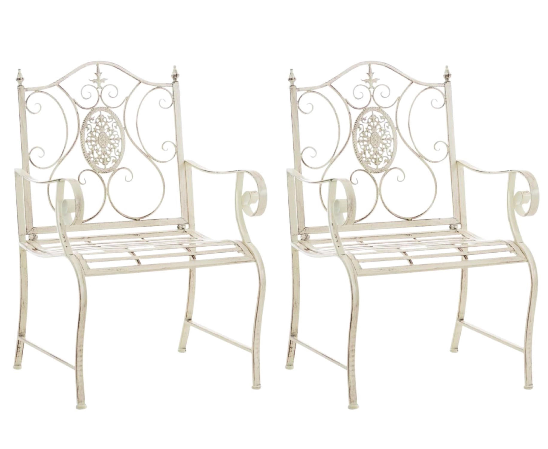 TPFGarden Gartenstühle Natur 62x94x53 cm