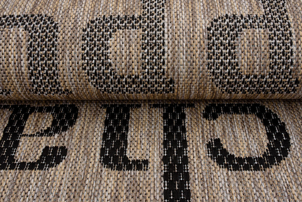 TEPPICH MELISSA Braun 160/230 cm - Braun, Kunststoff (160/230cm) - Tapiso