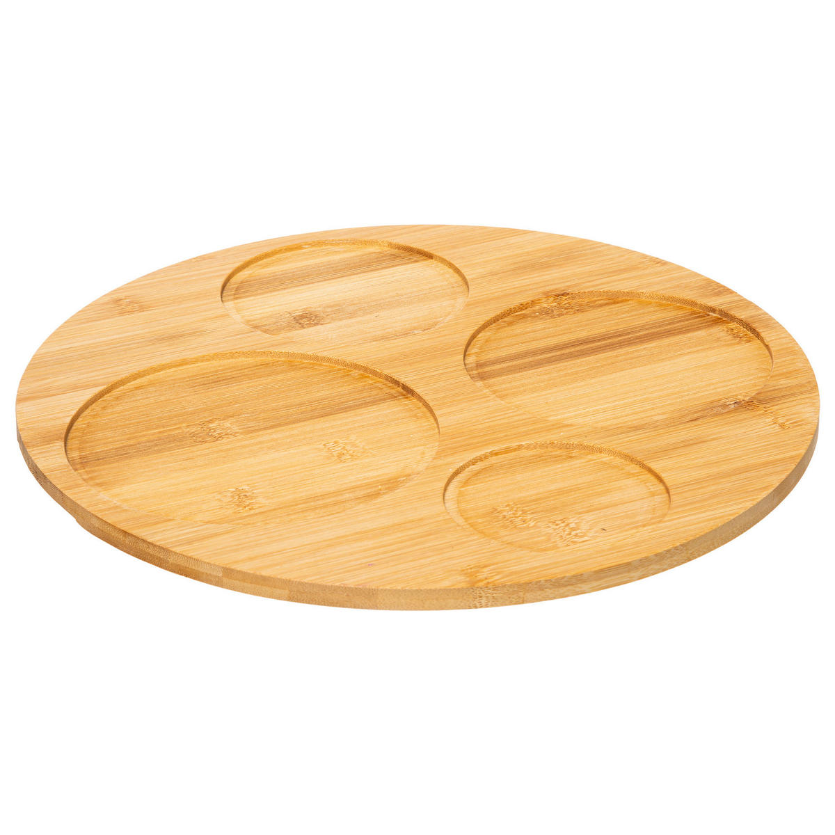 SNACKSCHALEN aus Steinzeug Schwarz 33/33/1,15 cm - Schwarz, Keramik (33/1.15/33cm) - Secret de Gourmet