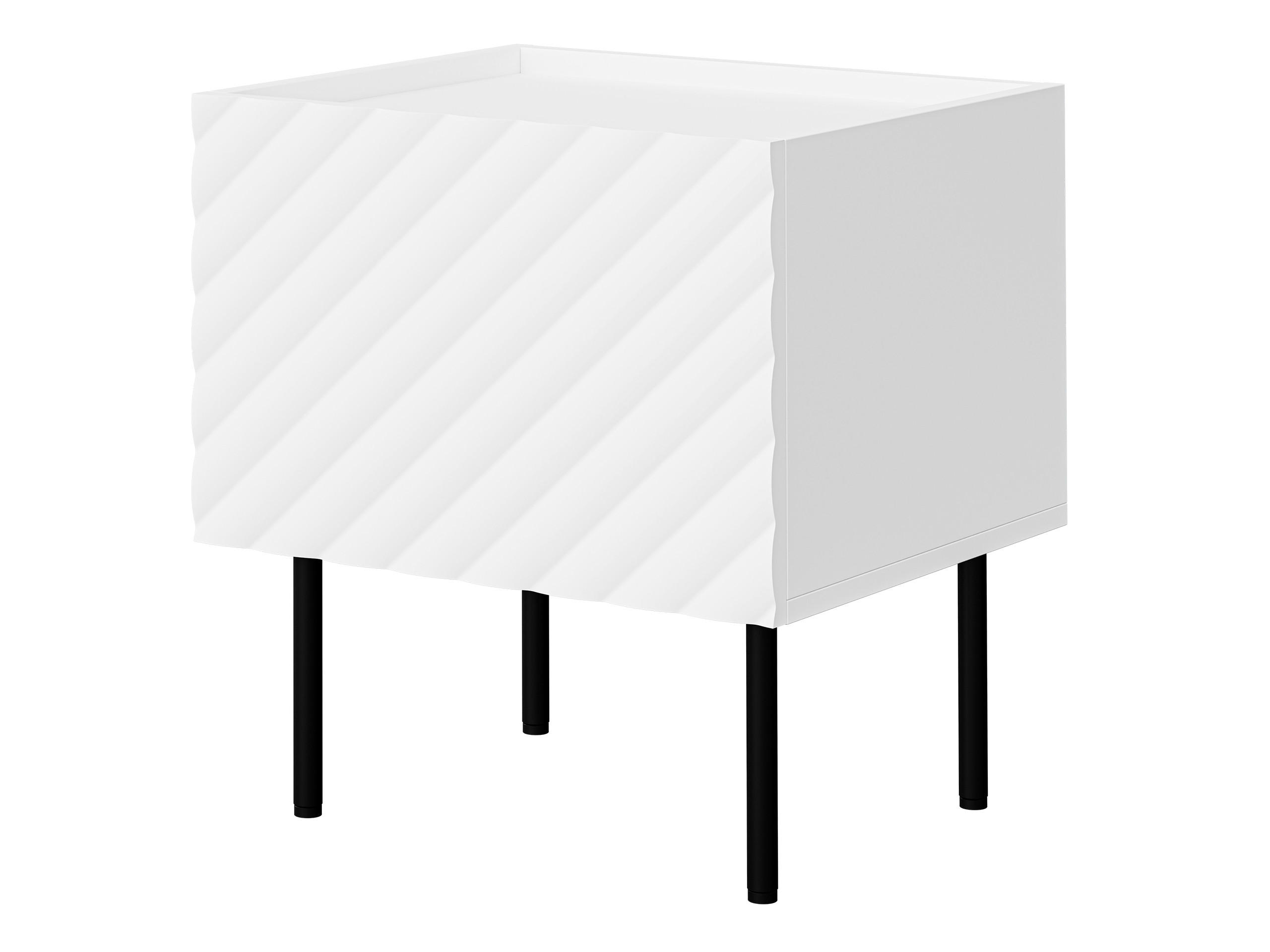 Mirjan24 Nachttisch-Set Weiß 47x52x40 cm