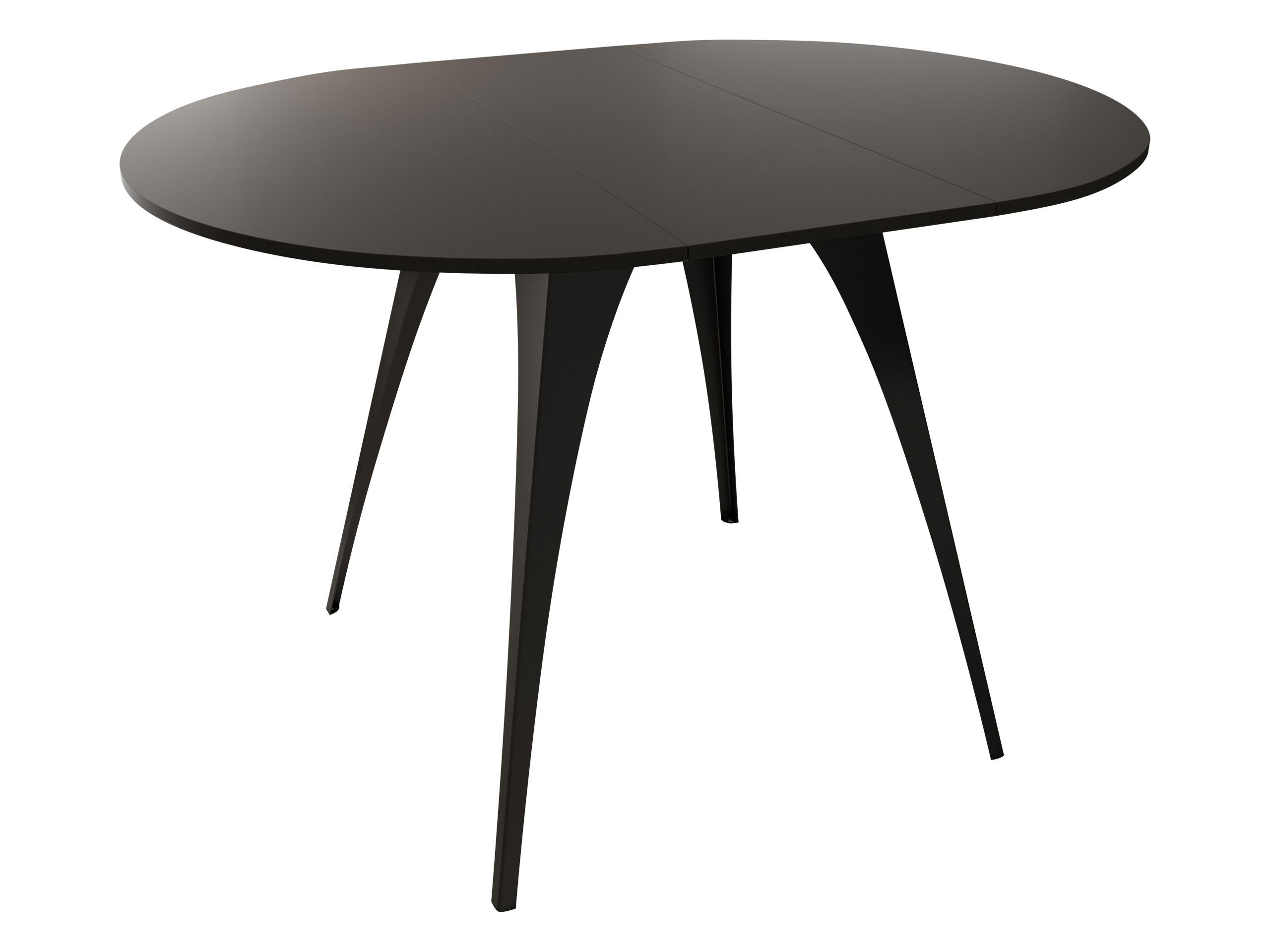 ESSTISCH Carmina 100 - Multicolor/Schwarz, Holzwerkstoff/Metall (100/100/76cm) - MIRJAN24