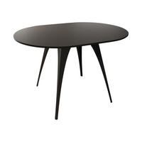 ESSTISCH Carmina 100 - Multicolor/Schwarz, Holzwerkstoff/Metall (100/100/76cm) - MIRJAN24