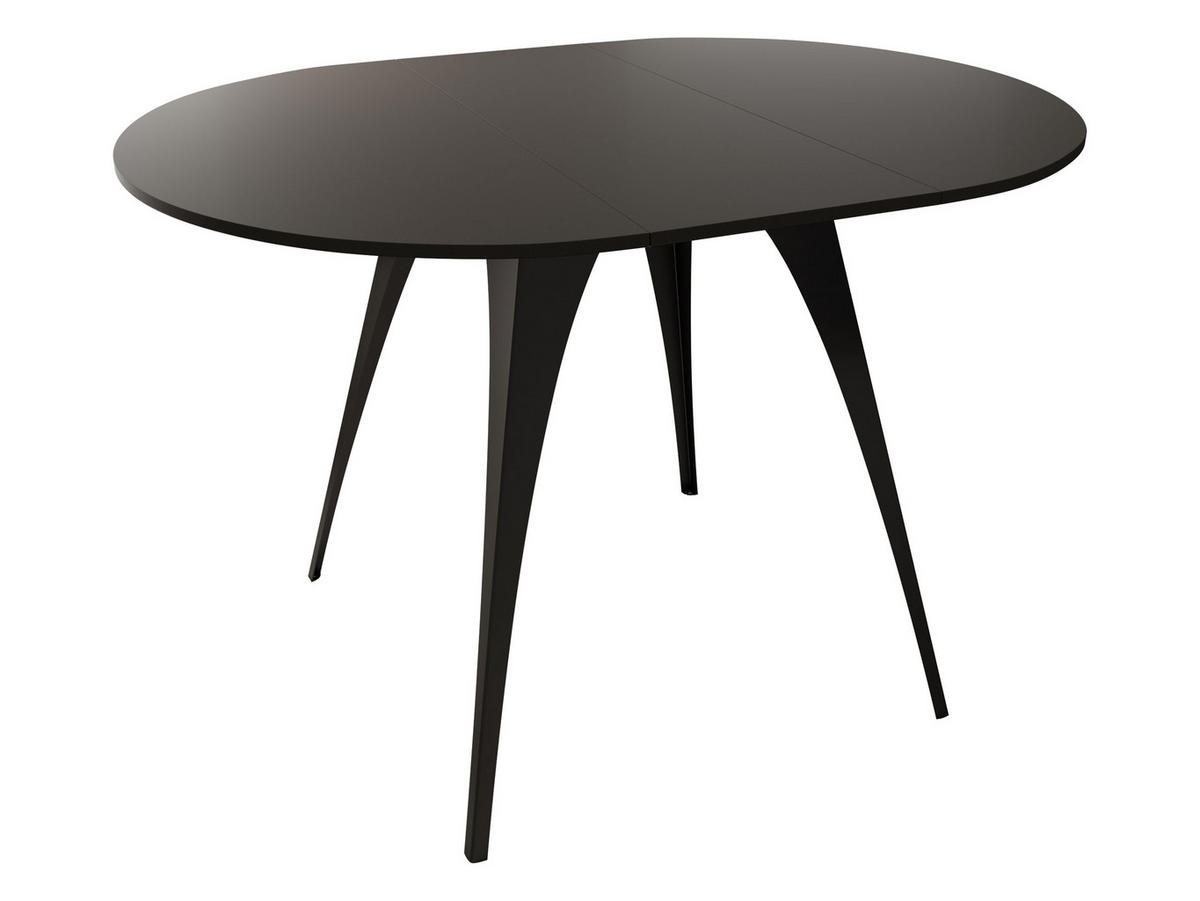 ESSTISCH Carmina 100 - Multicolor/Schwarz, Holzwerkstoff/Metall (100/100/76cm) - MIRJAN24