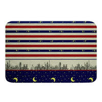 FUSSMATTE Paris City 40 x 60 cm - Multicolor, Textil (40/60cm)