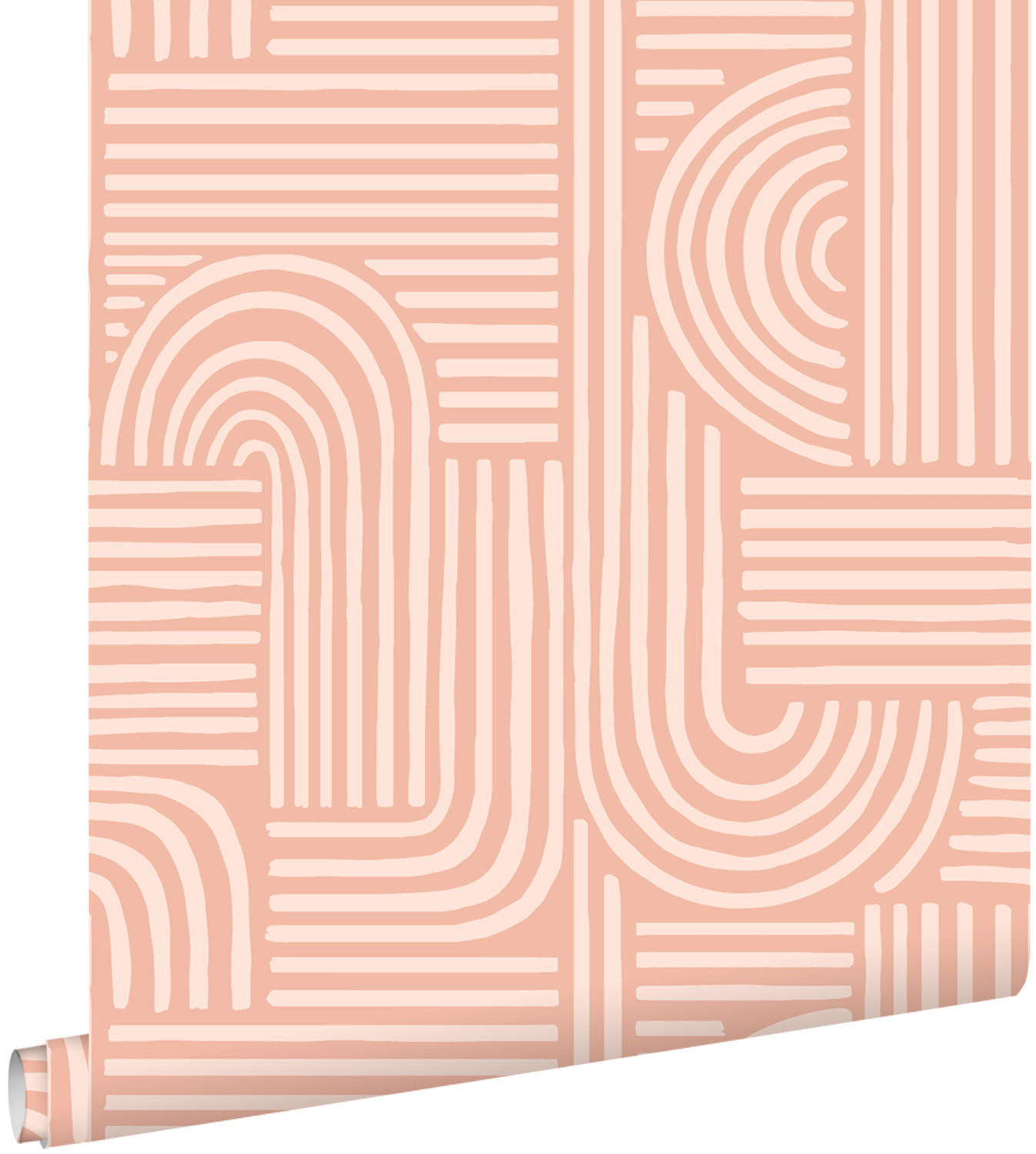 TAPETE 3D-Muster 50 x 900 cm - Pink, Papier (50/900cm) - ESTAhome