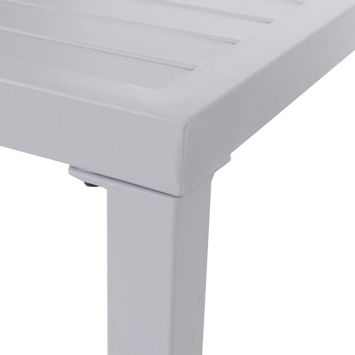 STEHTISCH hranatý - sivá, kov (65/130/105cm) - MCW