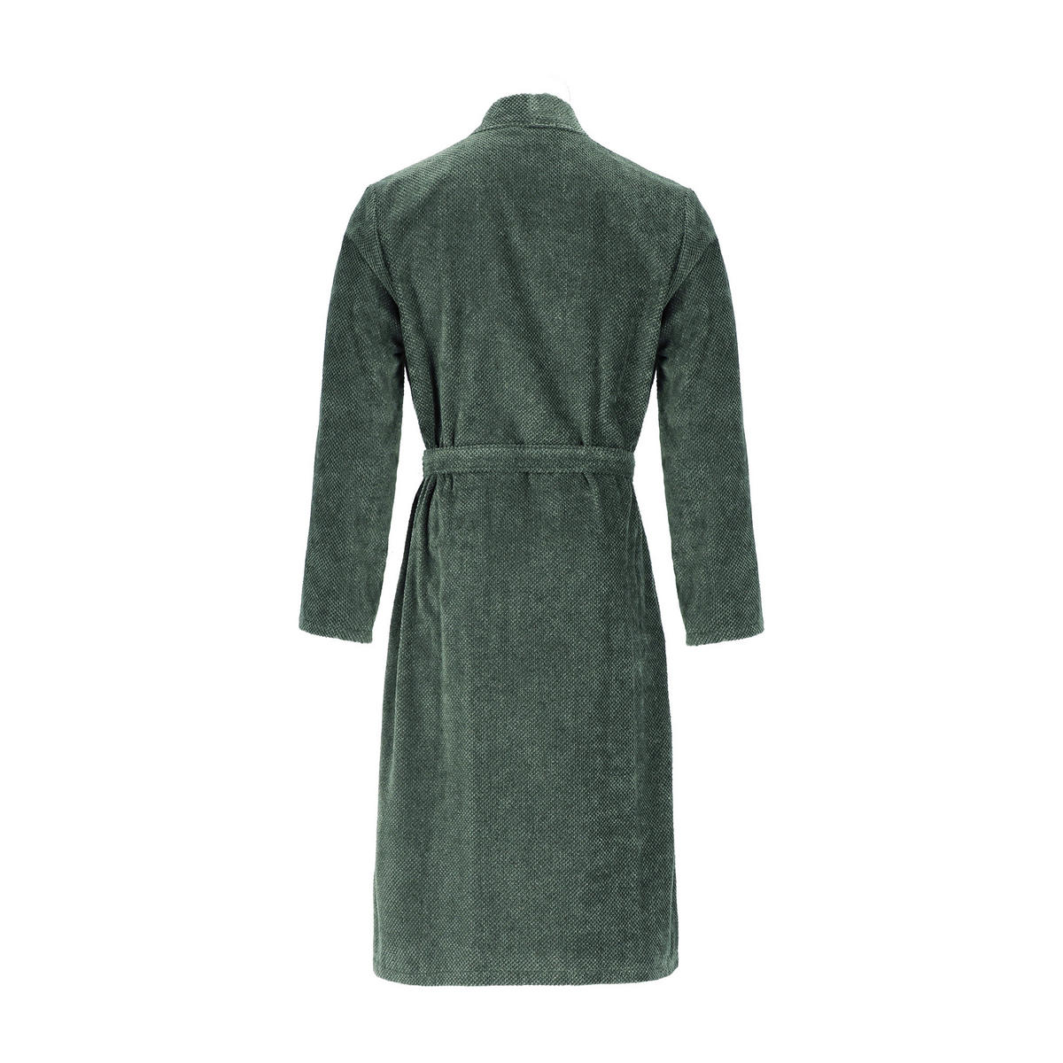 BADEMÄNTEL HERREN KIMONO STREIFEN 5507 FIELD - 47 - Grün, Textil (Lnull) - Cawö