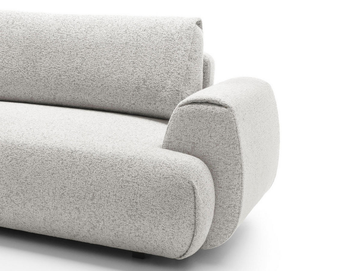 ECKSOFA mit Schlaffunktion 270 cm Ralto, Links, Hellgrau - Hellgrau, Holz (270/167cm) - Emporius