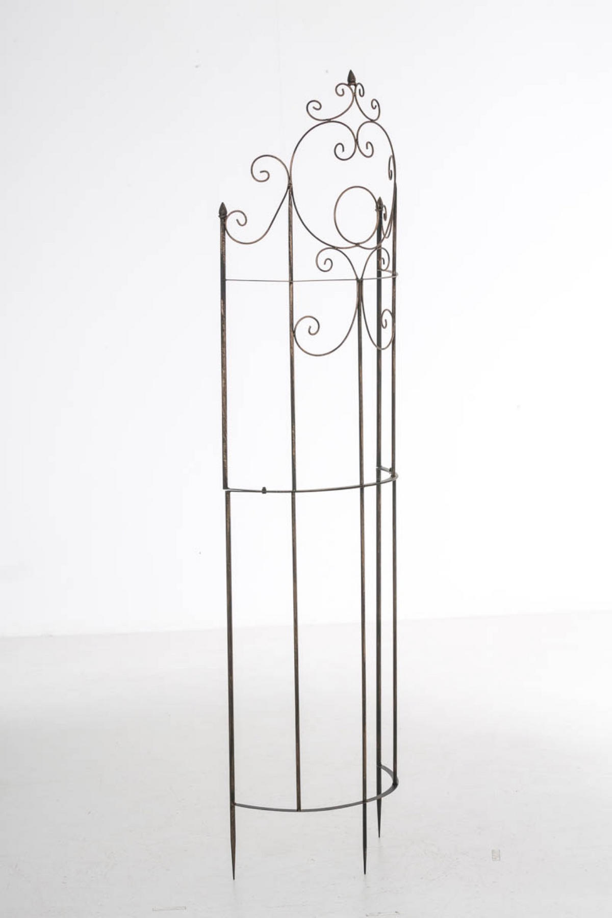 RANKGITTER Lavan bronze - Braun, Metall (52.5/200/23cm) - TPFLiving