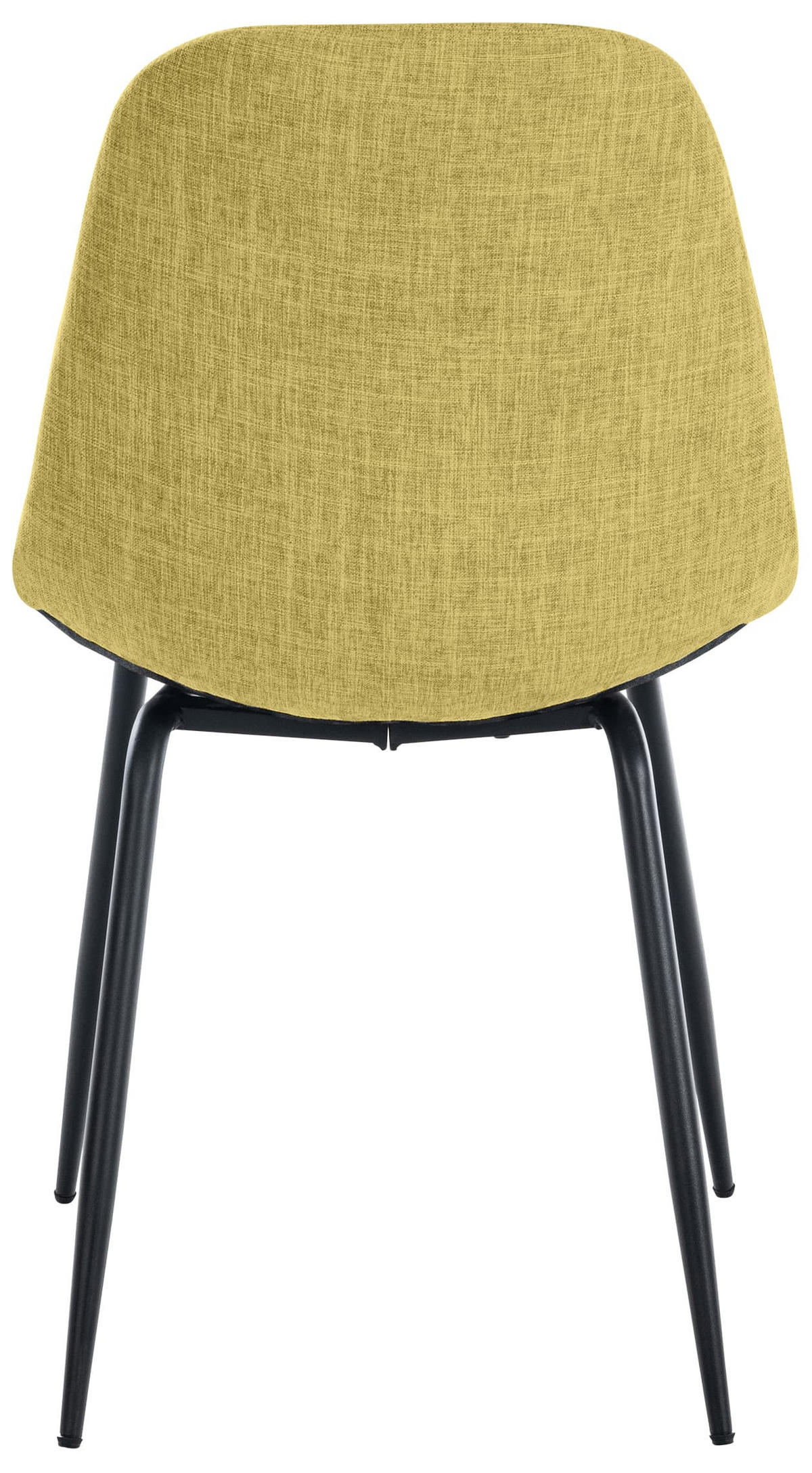 STUHL Stoff hellgrün - Schwarz/Hellgrün, Textil/Metall (46/82/52cm) - CLP