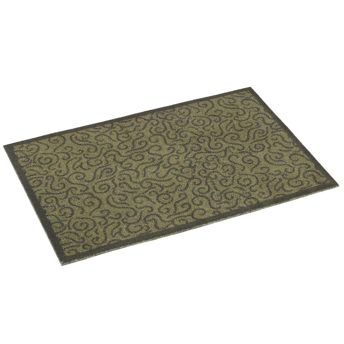 FUSSMATTE SAUBERLAUF SUPERCLEAN - Grün, Textil (60/90cm) - Pergamon