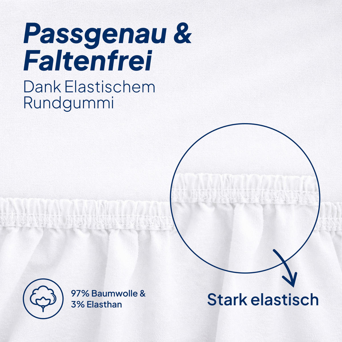 NAPÍNACÍ prostěradlo 200/220/12 cm Bílá - bílá, textil (200/220cm) - AM Qualitätsmatratzen