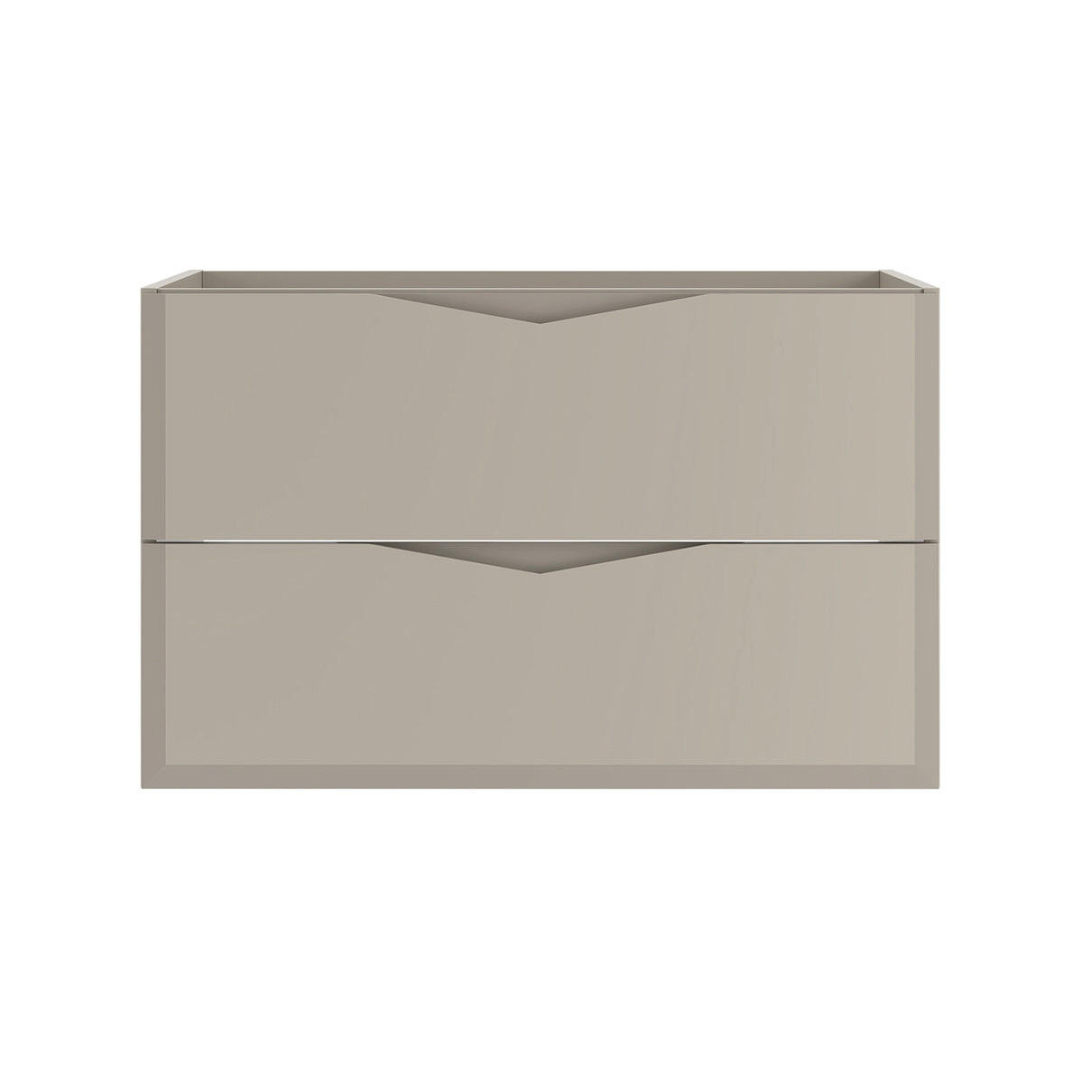 WASCHTISCHUNTERSCHRANK 80cm Ellie Kaschmir - Beige, Holzwerkstoff (80/50/45.8cm) - Petits-meubles