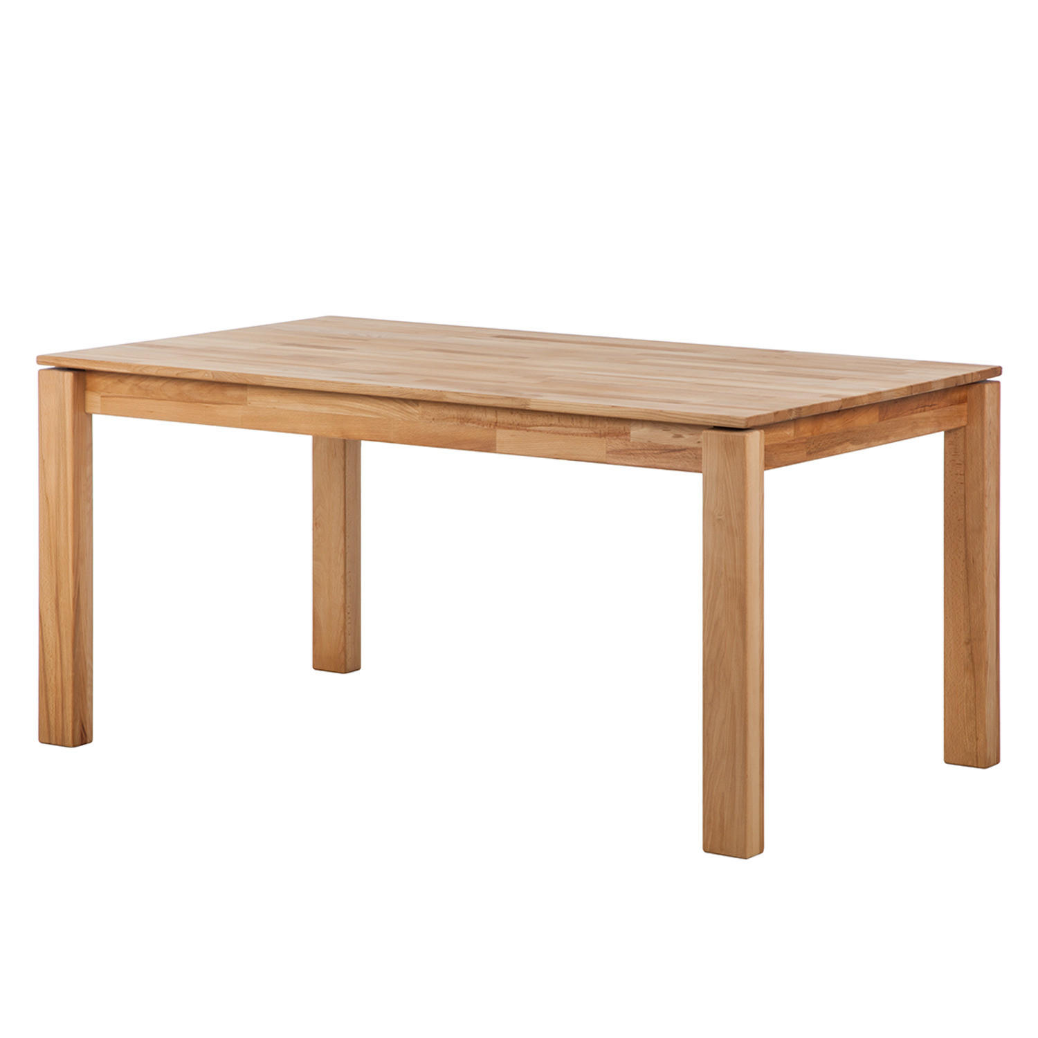 ESSTISCH - Massivholz - Kernbuche, Holz (90/160/75cm) - home24