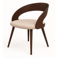STUHL Grau M-105 Modern Gepolstert 57x47x82 cm Mit Textilbezug - Beige, Textil (57/82/47cm) - Sepro Meble