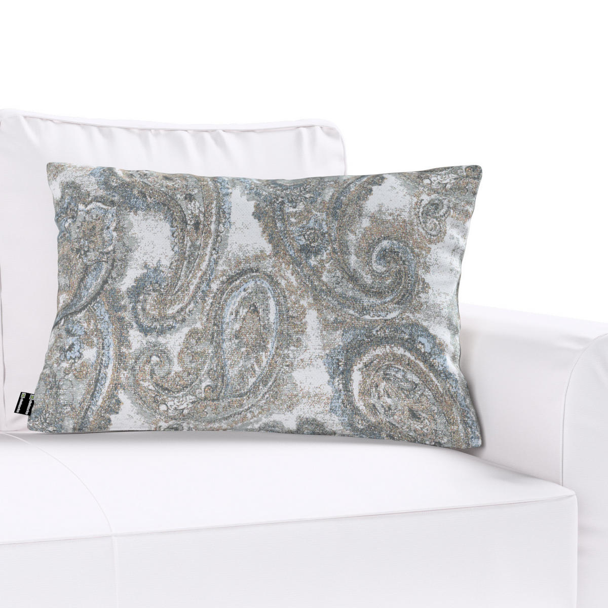 KISSENHÜLLE Cosy Home blau- grün, 60x40 cm - Multicolor, Textil (60/40cm) - Dekoria