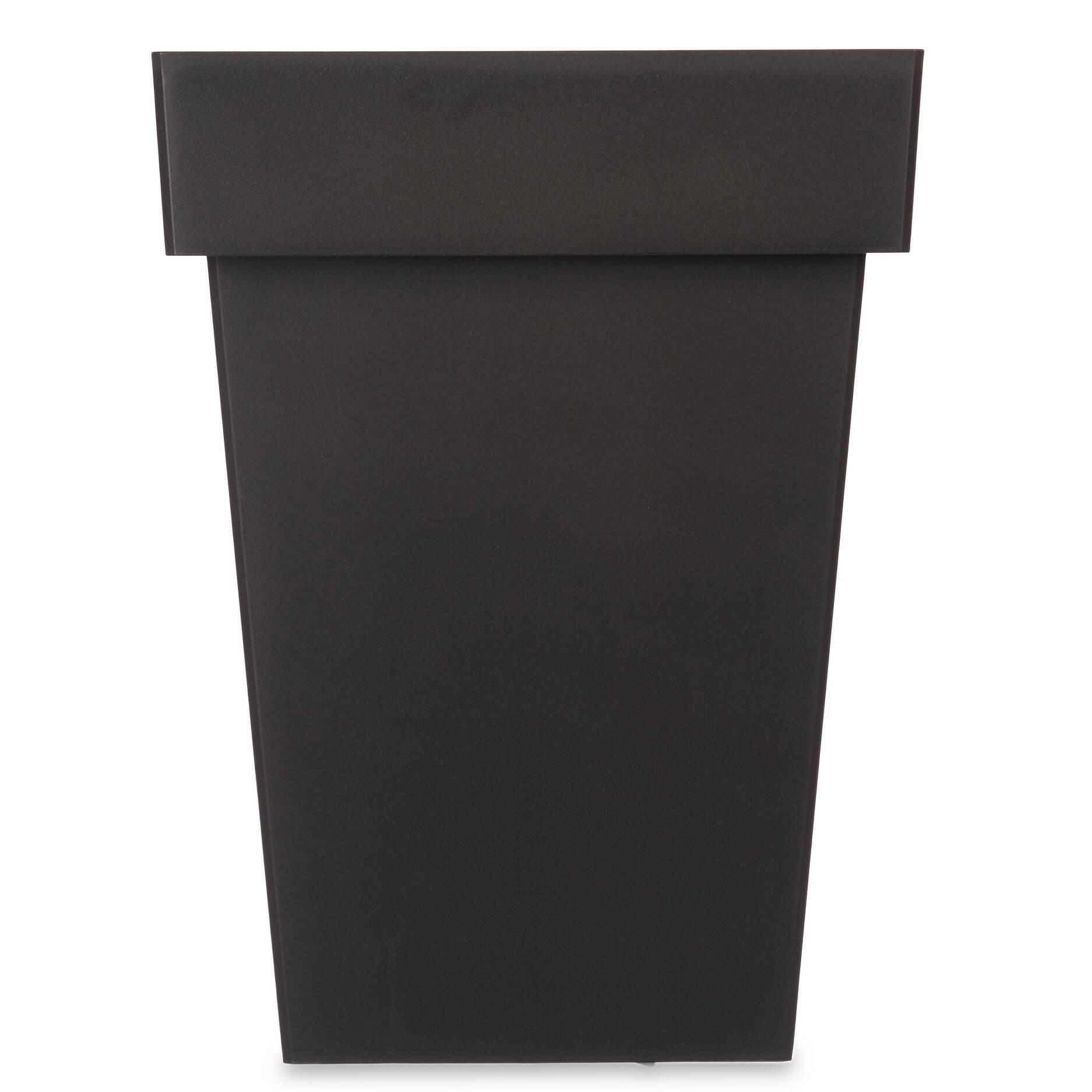 BLUMENTOPF Selbstbewässernd Kunststoff Quadratisch - Anthrazit, Kunststoff (37/51cm)